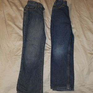 Bundle. Two pairs boys size 7 jeans.